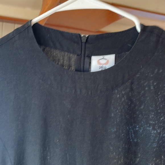 Son de Flor linen dress - black - Picture 5 of 7